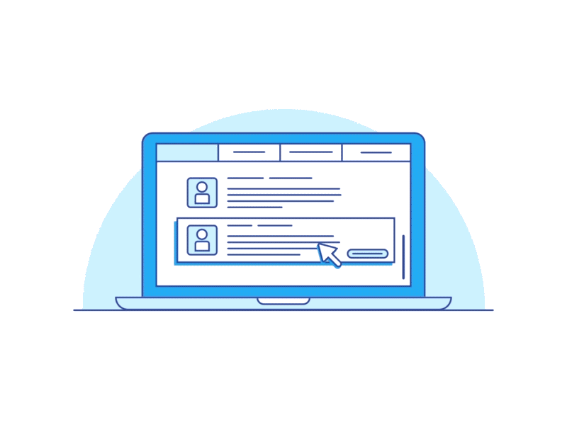 Contact Illustration